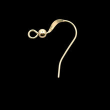 Ear Wire Flat with bead, SKU#4006409
