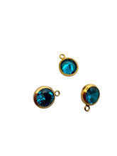 6mm, Gold filled , 3A, Cubic Zicronia Bezel 
SKU#400059SDM9