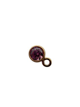 4mm, Gold filled , 3A, Cubic Zicronia Bezel 
SKU#403DMI0