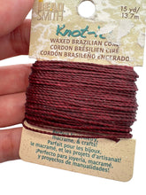 Waxed Brazilian Cord