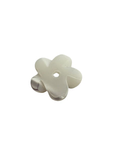 10mm white flower mother of pearl, SKU#M4629