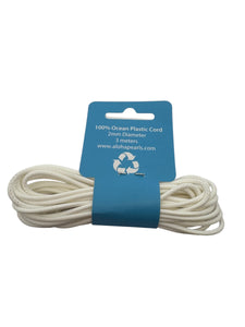 100% Recycled Ocean Plastic Cord 2mm