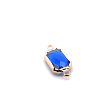 Royal blue rectangle shape crystal charm,SKU#M2147royalblue