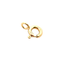 Spring ring w/closed ring, SKU#4002450CL