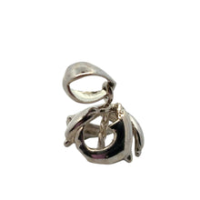 14KWG, 14K solid white Gold Bail, SKU#TP-006