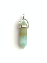 Amazonite Silver Plated Pendant Sku#M1434