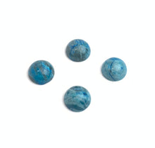 Blue Agate Circle Cabochon Sku#M1759