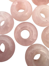 Dyed Pink Donut Jade Beads, Sku#BG82