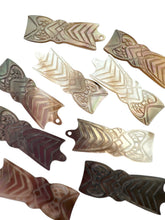 Tiki carved mother of pearl, SKU#M3774
