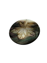 Round carved flower Mother of Pearl, SKU#M4055