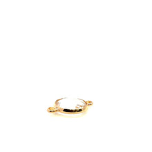 Clear triangle shape crystal charm,SKU#M2148clear
