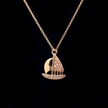 Sailboat Charm, Gold Plated