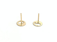 14kGF Yin and Yang Studs Sku#708-4