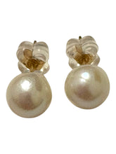 Japanese akoya pearl studs, 14KGF, SKU#Jakoya2