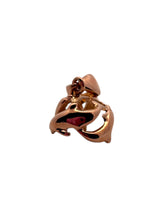 14KRG dolphin Bail, Rose Gold Pendant, SKU#TP-006R DEB
