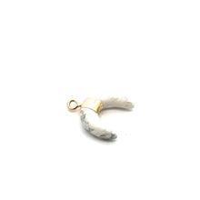 Turquoise half moon charm SKU#M2706