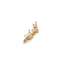 Gold leaf charm SKU#M3119