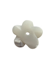 10mm white flower mother of pearl, SKU#M4629