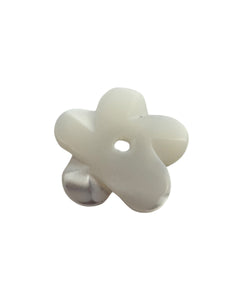 10mm white flower mother of pearl, SKU#M4629