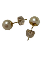 Japanese akoya pearl studs, 14KGF, SKU#Jakoya2