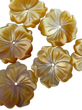 Yellow Flower Mother Of Pearl, SKU#M4662