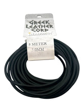 Greek Leather Cord (BK)