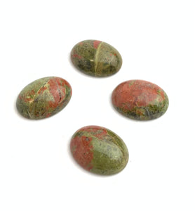 Unakite Oval Cabochon Sku#M1862