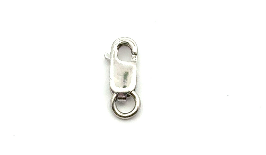 14K white gold 3.83mm lobster claw, SKU#12-17-432/R