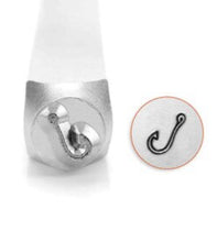 6mm fishing hook stamp, SKU#SC1519
