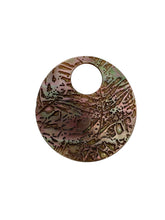 Round carved mother of pearl, SKU#M3446