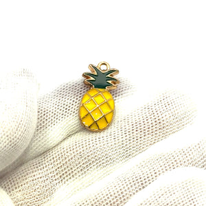 Pineapple Charm, Gold Plated, Sku#M3205