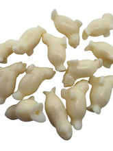 Seal shape jade bead, SKU#M4691
