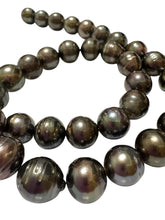 Tahitian pearl strand, 100% natural, SKU#TPS245