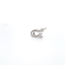 Mermaid tail silver plated with add on Peg,SKU#M3733S