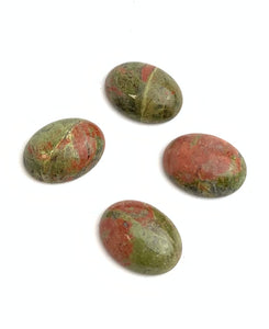 Unakite Oval Cabochon Sku#M1862