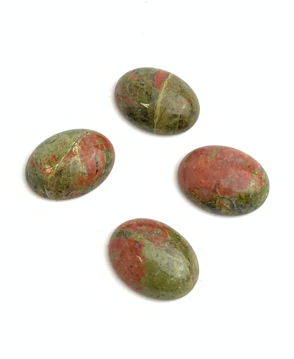 Unakite Oval Cabochon Sku#M1862