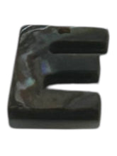 Abalone MOP letter pendant “E”