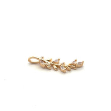 Gold leaf charm SKU#M3119