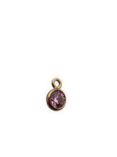 4mm, Gold filled , 3A, Cubic Zicronia Bezel 
SKU#403DMI0