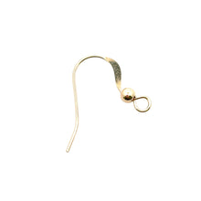 Ear Wire Flat with bead, SKU#4006409