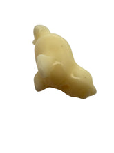 Seal shape jade bead, SKU#M4691
