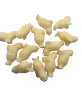 Seal shape jade bead, SKU#M4691