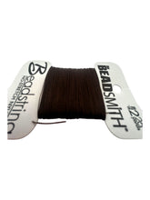 Nylon Bead Cord Brown Card