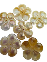 Yellow flower mother of pearl, SKU#M4608