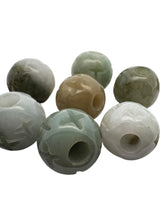 Round carved jade bead, SKU#JB20