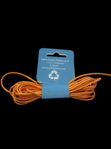 100% Recycled Ocean Plastic Cord 2mm