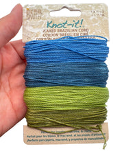 Waxed Brazilian Cord.