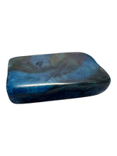 Blue agate bead, SKU#M876