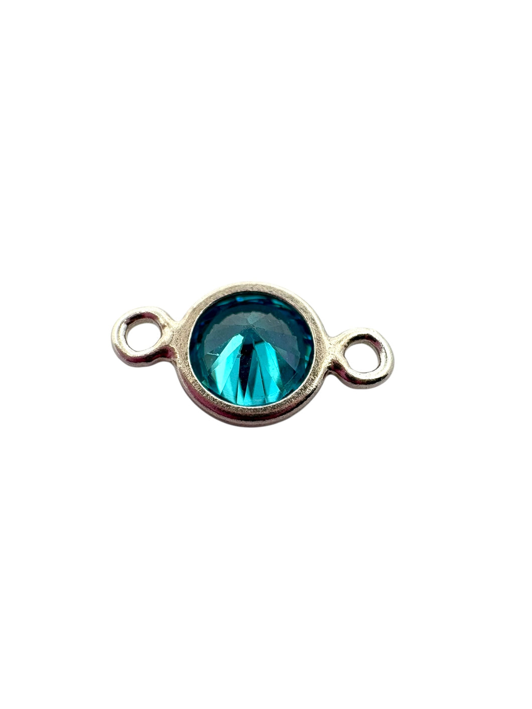 3mm, sterling silver , 3A, Cubic Zicronia Bezel Connector 
SKU#5030CM12