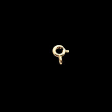 Spring ring w/closed ring, SKU#4002450CL